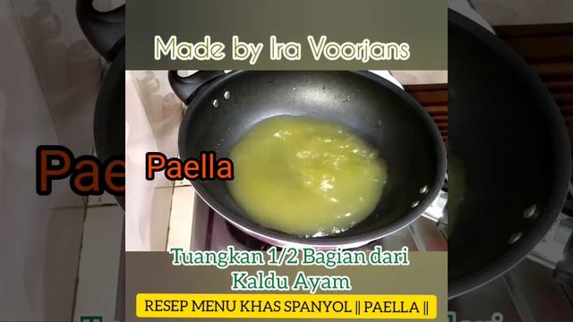 RESEP MENU KHAS SPANYOL || CARA MEMBUAT PAELLA SPESIAL || PAELLA RECIPE || HOW TO MAKE PAELLA