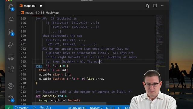 Hash Table Insert Implementation | OCaml Programming | Chapter 8 Video 16 смотреть онлайн