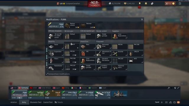 PUMA - Update Wind Of Change Dev Server - War Thunder смотреть онлайн
