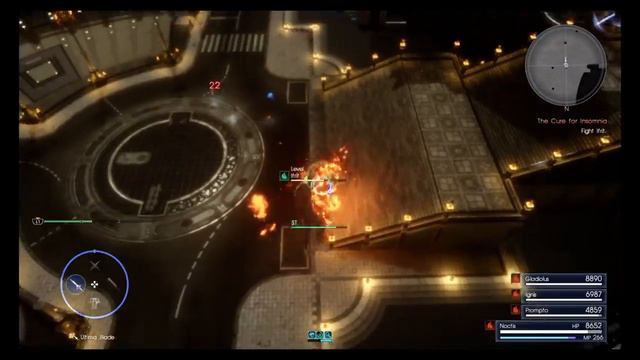 FINAL FANTASY XV - Ifrit Boss Fight смотреть онлайн