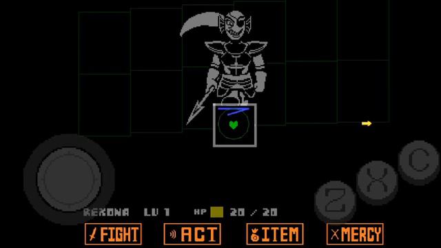 UNDERTALE Android Port Edition boss : UNDYNE смотреть онлайн