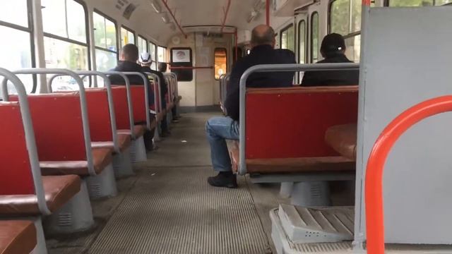 ?Поездка на трамвае Tatra T3SU [2711] по маршруту 2 (г. Волгоград) смотреть онлайн