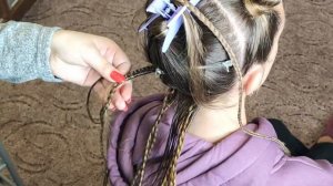 КАК ЗАПЛЕСТИ ДЕ КОСЫ - Вплетение де кос