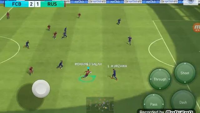 Играю в PES MOBILE 2018 смотреть онлайн