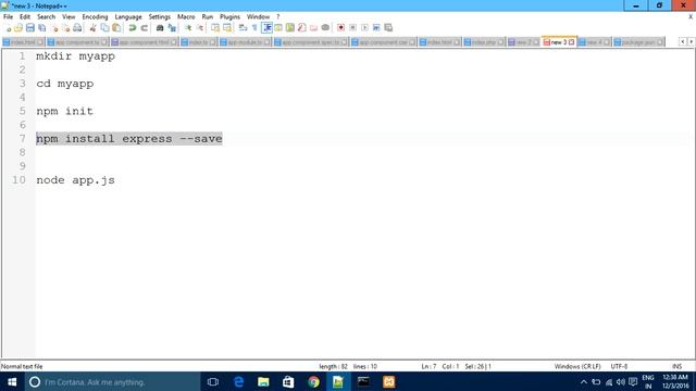 Getting Started With NodeJS (ExpressJs) : "Hello World" application смотреть онлайн