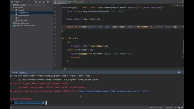What's HTTP Middleware | HTTP Middleware in RoadRunner смотреть онлайн