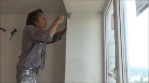 Финишная шпатлевка откосов