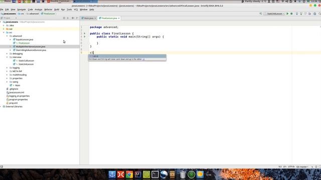 Урок Java 160: Final смотреть онлайн