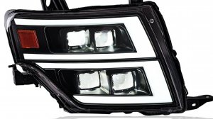 Тюнинг фары Митцубиси Паджеро 4