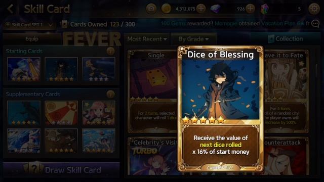 Rerolling 6 Star Skill Cards!【Game of Dice】 смотреть онлайн