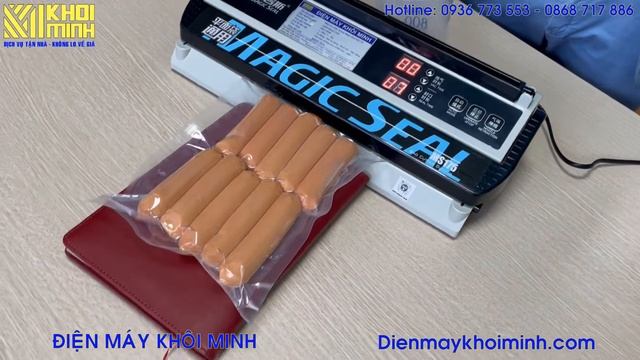 Đóng gói hút chân không xúc xích, lạp xưởng bằng máy hút chân không gia đình không kén túi giá rẻ смотреть онлайн