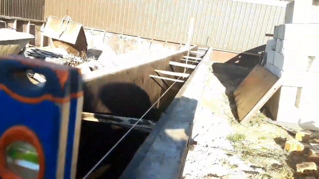 Фундамент под гараж за 3 дня. смотреть онлайн