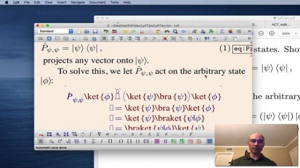 LyX - Tips and Tricks