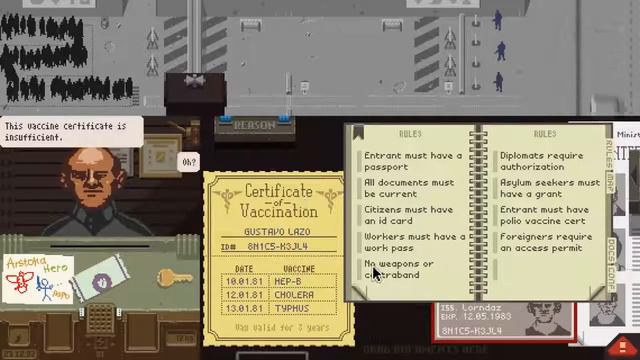 Nilesy plays Papers, Please! Goodbye Inspector смотреть онлайн