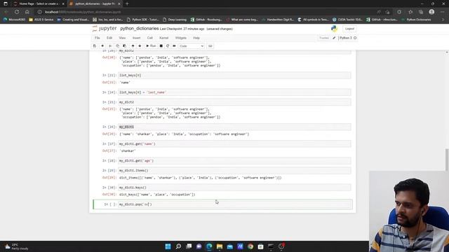 Tutorial 8 Python dictionaries смотреть онлайн