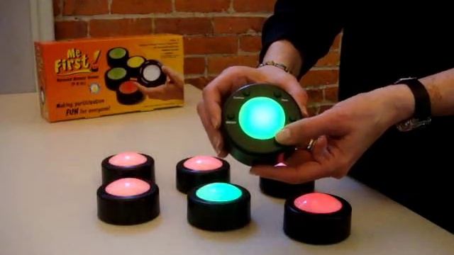 Me First Wireless Game Buzzer System for learning reinforcement смотреть онлайн