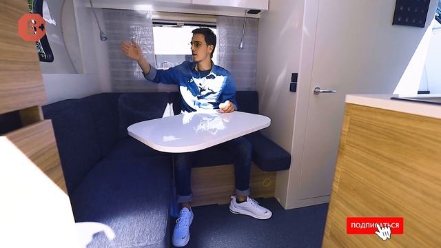 Прицеп-капля Adria Action 391 PD. Подробный обзор прицепа-дачи смотреть онлайн