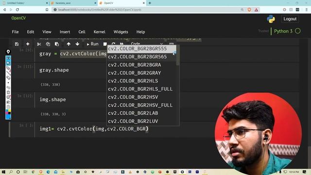 #3 OpenCV Tutorial | cvtColor (color schemes) and resize function OpenCV in Python смотреть онлайн