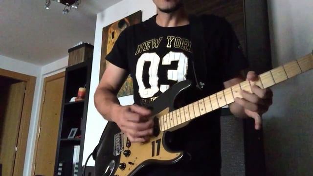 "The Hitman" playing some Funk Guitar смотреть онлайн