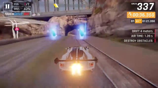 Asphalt 9 - 1⭐ Ford GT MK II Grand Prix - Round 6 (Whirlwind Curve) [1:20.692] смотреть онлайн