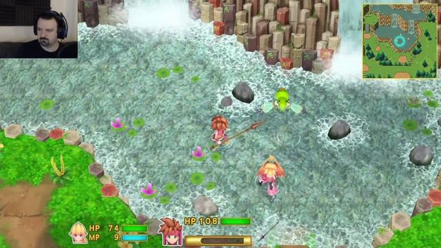 Secret of Mana (2018) playthrough pt9 - Mystery of Gaia's Navel смотреть онлайн