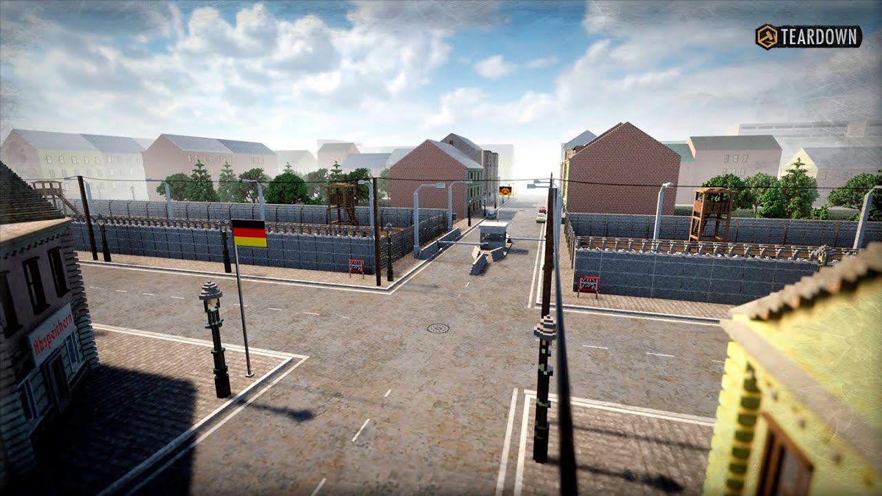 Destroying the Berlin Wall | Разрушение Берлинской Стены | Teardown смотреть онлайн