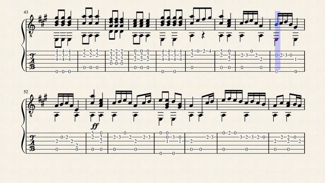 College Songs Polka - W.L. Hayden (1835 - 1918) - Tablature