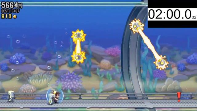 10000m in less than 4 minutes - Jetpack Joyride speedrun v2 (Former WR) смотреть онлайн