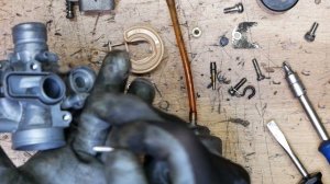 РАЗБОРКА НАСТРОЙКА КАРБЮРАТОРА ЯМАХА ДЖОГ