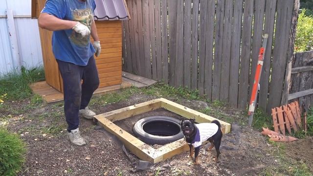 Установка дачной летней душевой кабины под ключ Новосибирск. смотреть онлайн