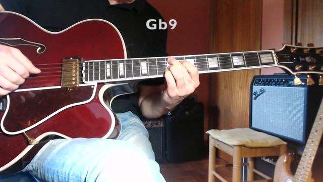 Jazz Chords - One Note Samba - A.C.Jobim - chords comping смотреть онлайн