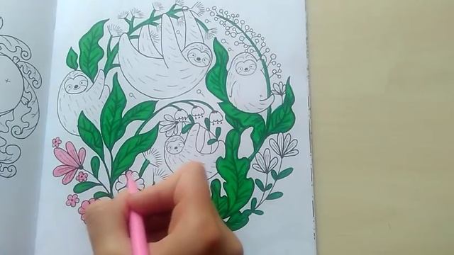 Раскрашиваем вместе раскраску "Миллион ленивцев" + ответы на вопросы смотреть онлайн