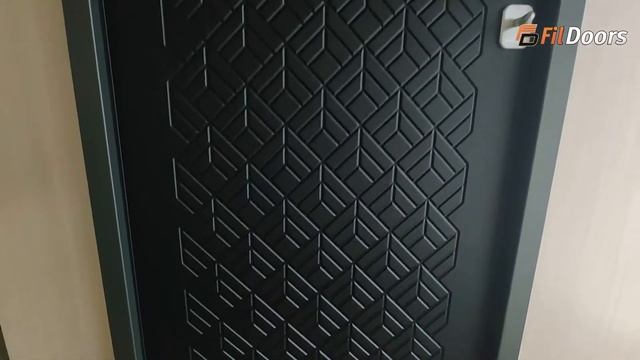 Фрезерованная панель №67 цвет - чёрный кварц смотреть онлайн