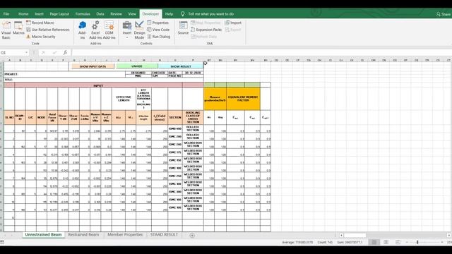 Excel VBA Basics for structural Engineers -Function-Part-1 смотреть онлайн