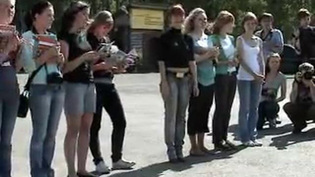 Вручение дипломов! Выпуск 2009, как это было! смотреть онлайн