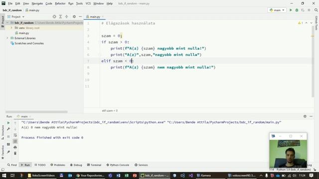 Python programozás - Alapismeretek 3. rész - If..Else szerkezet, FString és véletlenszám generálása смотреть онлайн