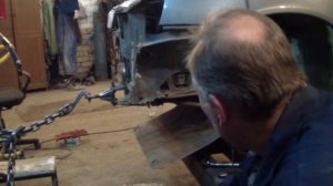 02 - Вытяжка лонжерона Регулировка зазоров Лада Калина