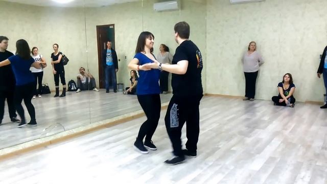 Бачата урок - Начинающие 26.11.14 смотреть онлайн
