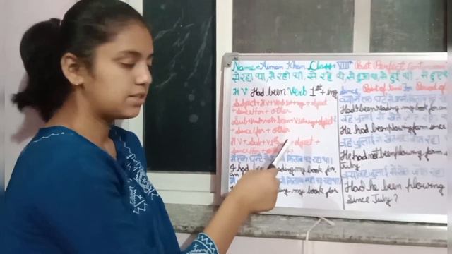 Past Perfect Continuous Tense 👩🏻🏫📚||Aiman Khan|| #pastperfectcontinuous #tense #aimankhan #study смотреть онлайн