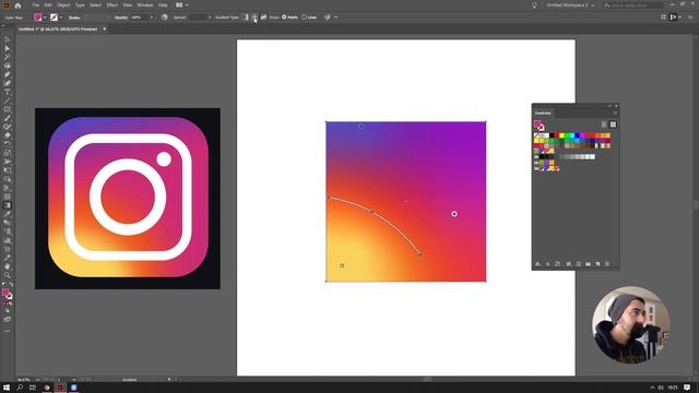 #4 - Instagram Logosu Yapımı [Sıfırdan Adobe Illustrator CC 2020 Dersleri] смотреть онлайн