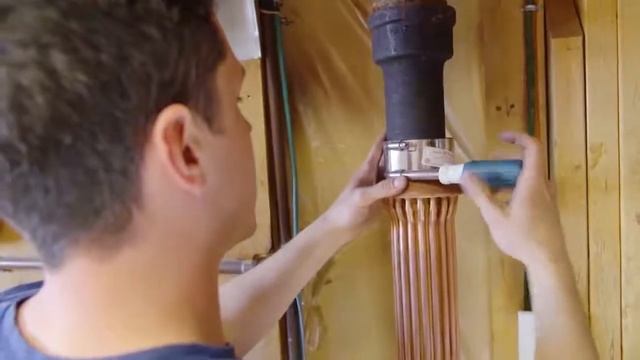 40 процентов тепла, почти бесплатно. Рекуперация сточной воды. смотреть онлайн