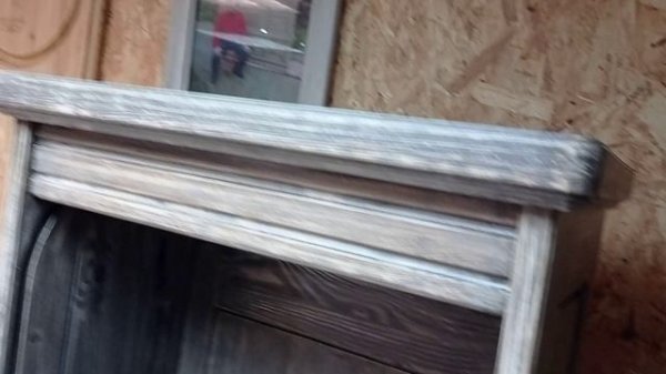 Жалюзийный фасад для полки Scaffale per articoli vari. Сборка