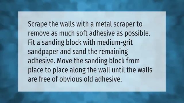 How do you clean walls after removing wallpaper? смотреть онлайн