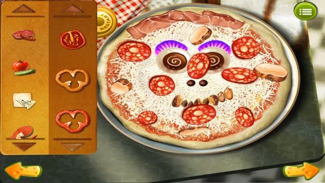 como hacer pizza(Pizza Crazy Chef game) juego de niños смотреть онлайн