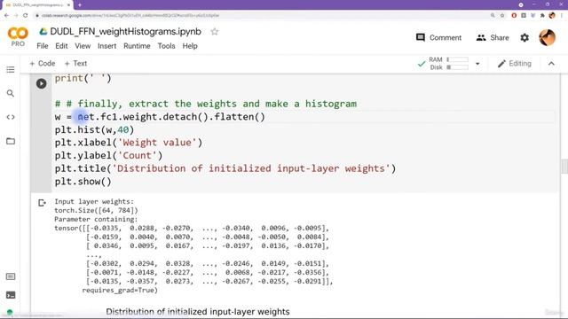 11.6 Distributions of weights pre and post learning смотреть онлайн