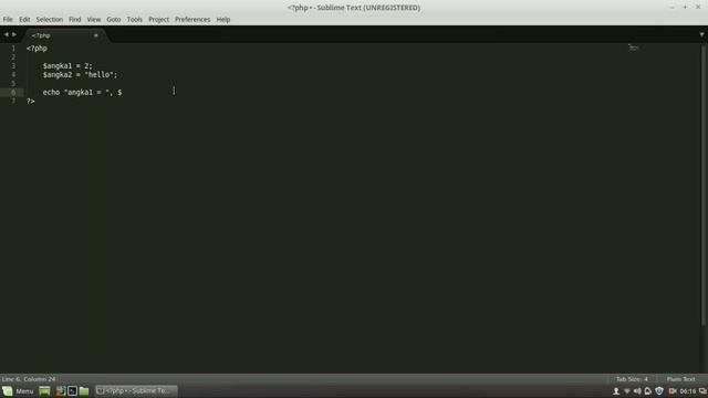 Belajar PHP 2 : Variabel & Type Data смотреть онлайн