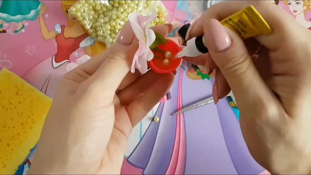 Как сделать вазу для кукол Барби и Монстер Хай своими руками!Цветочный горшок для кукол! смотреть онлайн