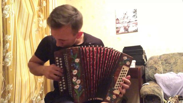 Гармонь Кубань Си мажор песни под гармонь