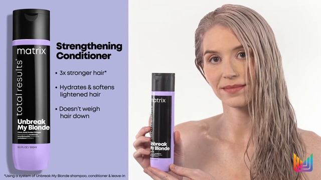 Unbreak My Blonde | Matrix Haircare смотреть онлайн