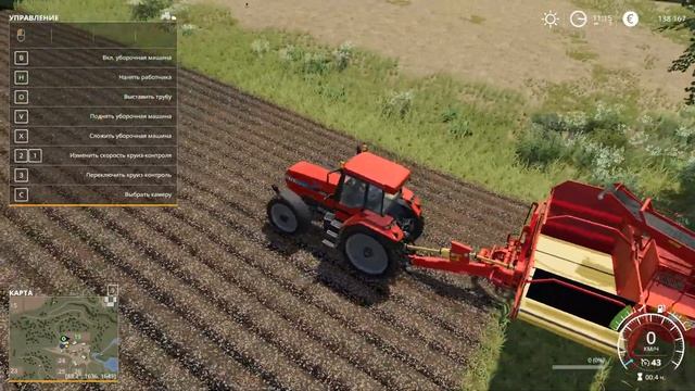 Прохождение Farming Simulator 19 #1 КУЧА КАРТОХИ смотреть онлайн